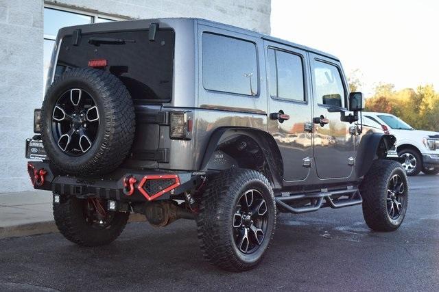 used 2018 Jeep Wrangler JK Unlimited car, priced at $24,974