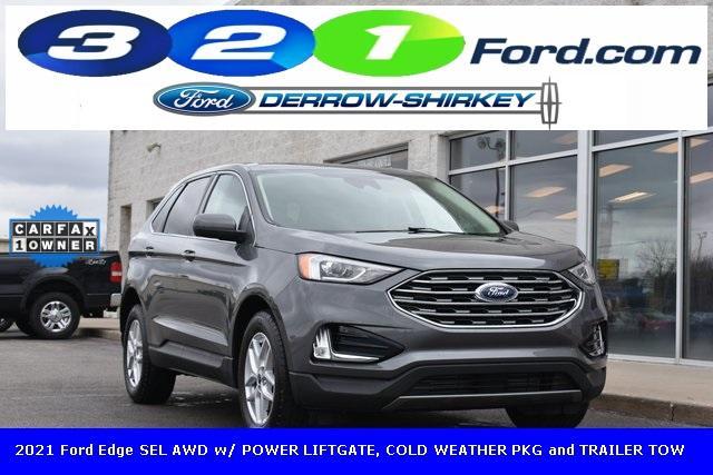 used 2021 Ford Edge car, priced at $23,990