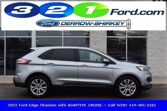 used 2022 Ford Edge car, priced at $27,685