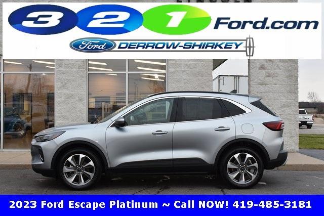 used 2023 Ford Escape car, priced at $20,994