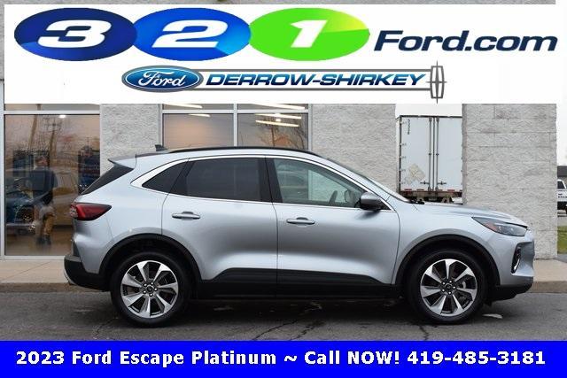 used 2023 Ford Escape car, priced at $20,994