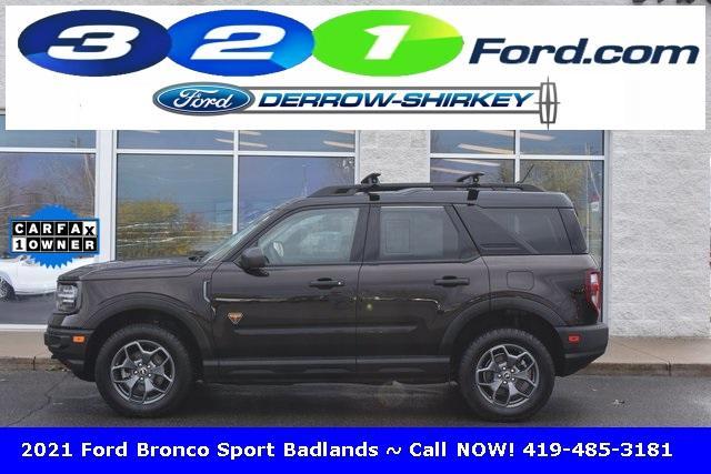 used 2021 Ford Bronco Sport car, priced at $22,999