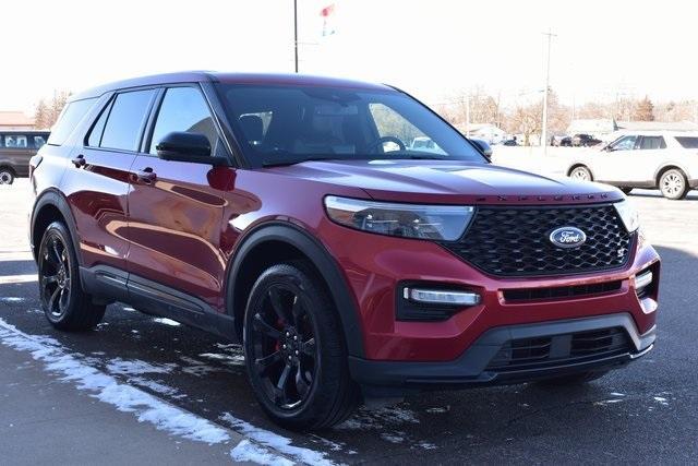 used 2022 Ford Explorer car, priced at $33,500