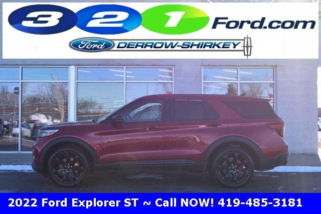 used 2022 Ford Explorer car, priced at $35,935