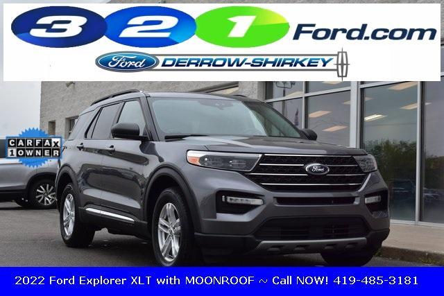 used 2022 Ford Explorer car, priced at $31,876