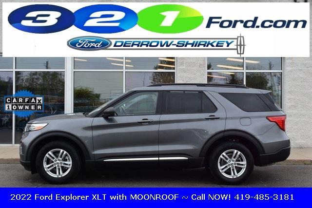 used 2022 Ford Explorer car, priced at $31,876