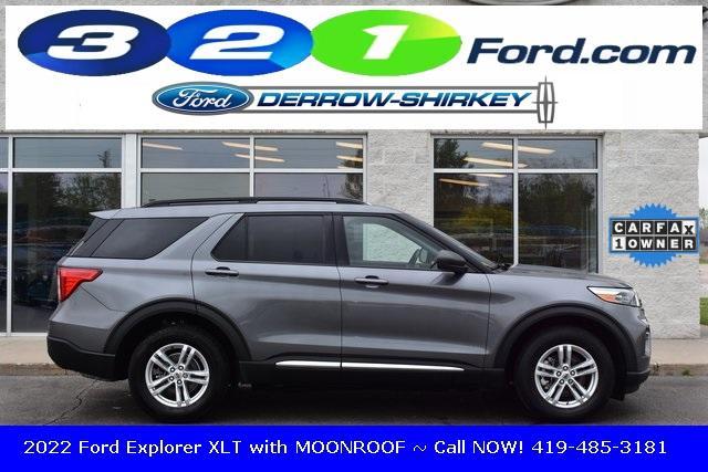 used 2022 Ford Explorer car, priced at $31,876