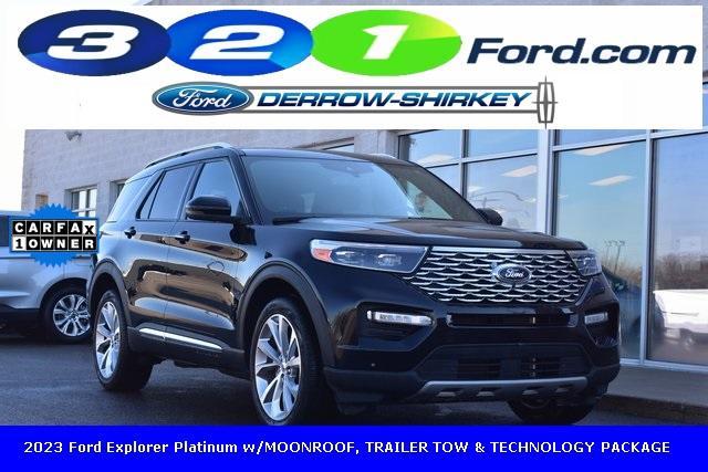 used 2023 Ford Explorer car, priced at $44,500