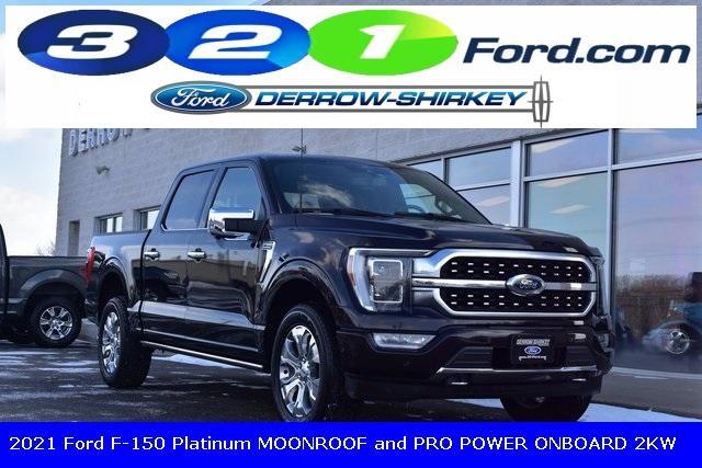 used 2021 Ford F-150 car, priced at $45,436