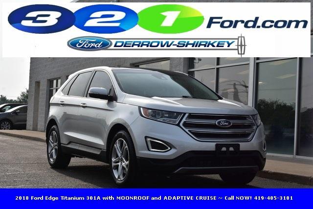 used 2018 Ford Edge car, priced at $18,970