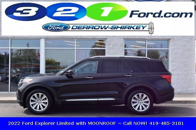 used 2022 Ford Explorer car, priced at $30,267