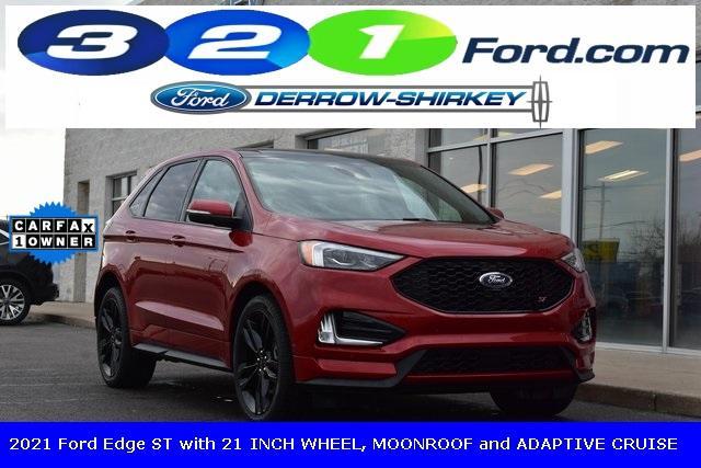 used 2021 Ford Edge car, priced at $29,996