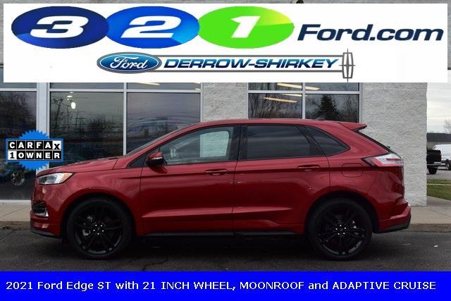 used 2021 Ford Edge car, priced at $29,996