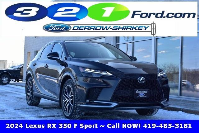 used 2024 Lexus RX 350 car, priced at $54,950