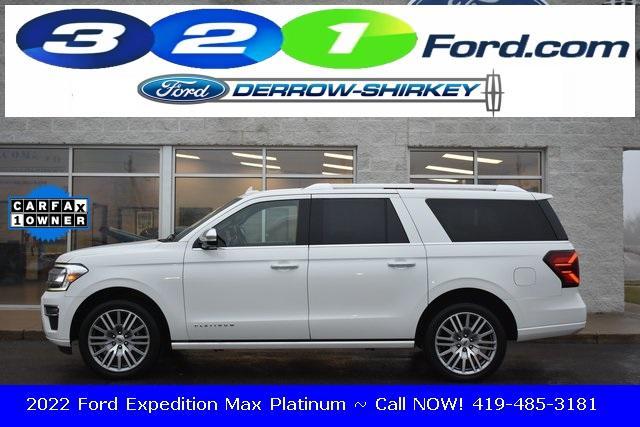 used 2022 Ford Expedition Max car, priced at $52,796