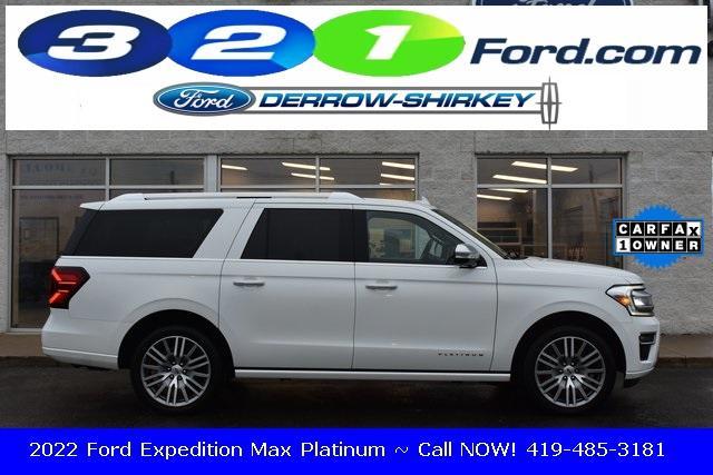 used 2022 Ford Expedition Max car, priced at $52,796