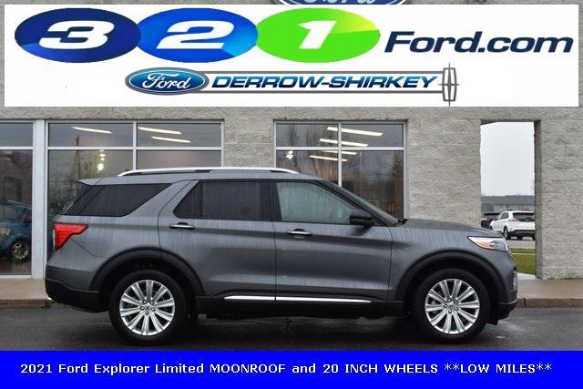 used 2021 Ford Explorer car, priced at $35,000