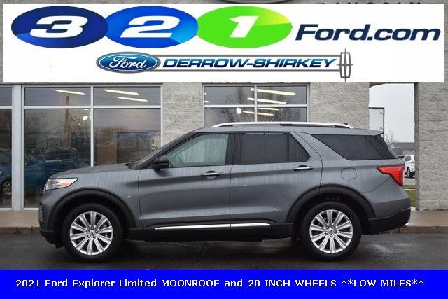 used 2021 Ford Explorer car, priced at $35,000