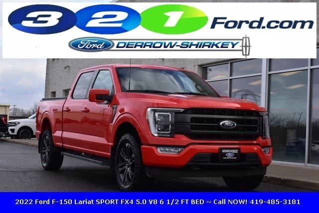 used 2022 Ford F-150 car, priced at $44,471