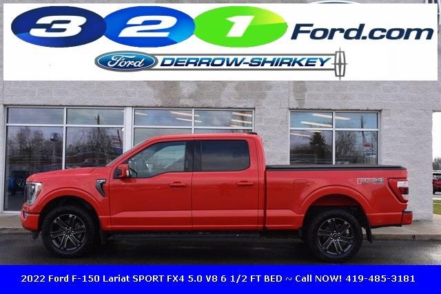 used 2022 Ford F-150 car, priced at $44,471