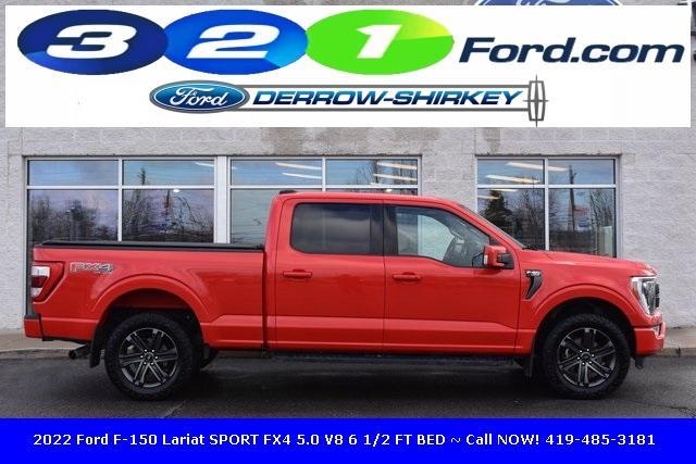 used 2022 Ford F-150 car, priced at $44,471