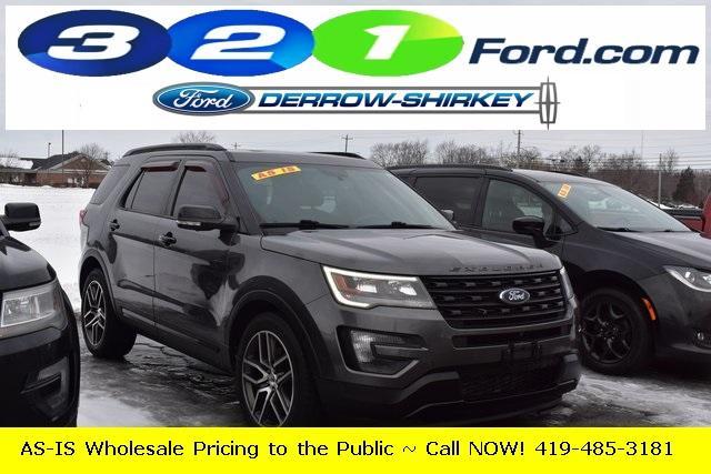 used 2016 Ford Explorer car, priced at $13,654