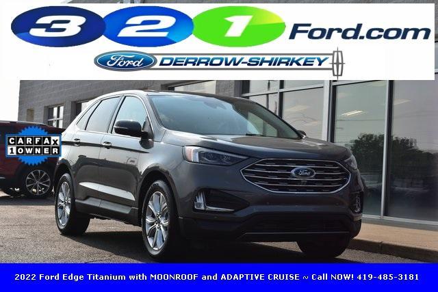 used 2022 Ford Edge car, priced at $27,895