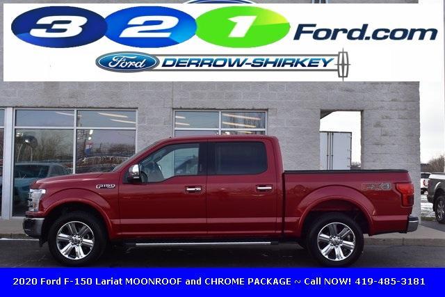 used 2020 Ford F-150 car, priced at $36,500