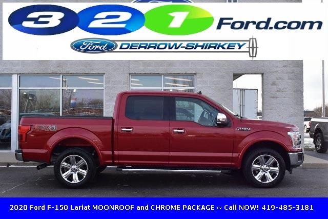 used 2020 Ford F-150 car, priced at $36,500