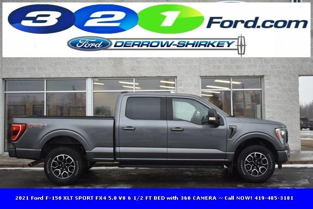 used 2021 Ford F-150 car, priced at $34,790