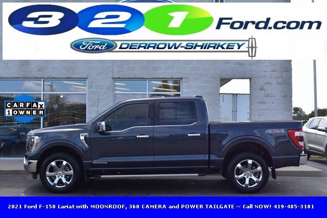 used 2021 Ford F-150 car, priced at $41,934