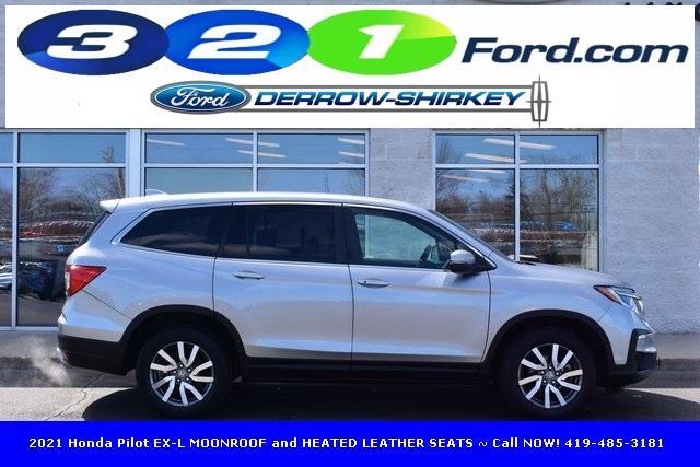 used 2021 Honda Pilot car, priced at $33,890
