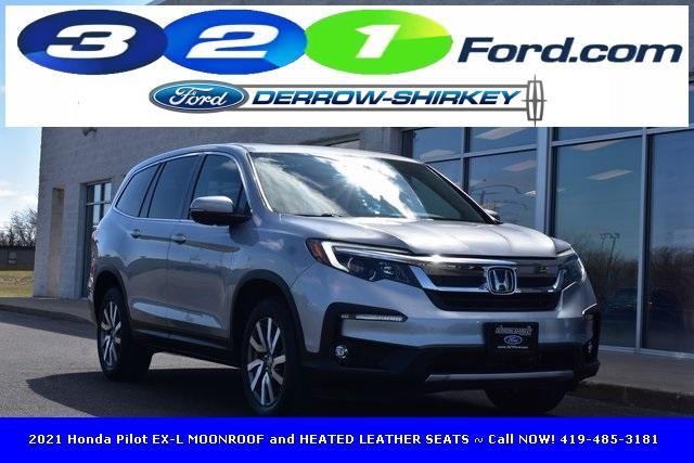 used 2021 Honda Pilot car, priced at $33,890