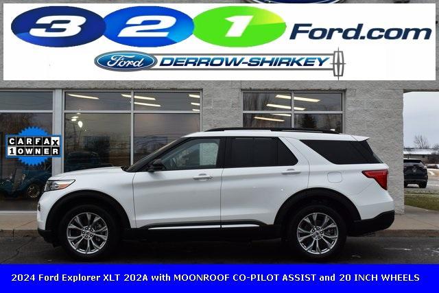 used 2024 Ford Explorer car, priced at $42,711