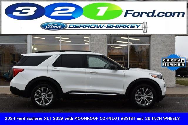 used 2024 Ford Explorer car, priced at $42,711