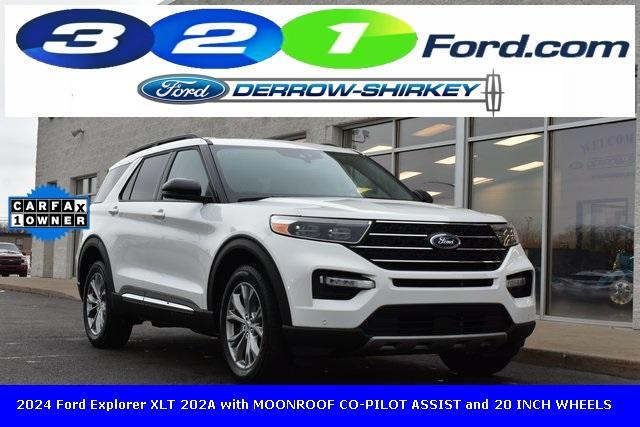 used 2024 Ford Explorer car, priced at $44,325