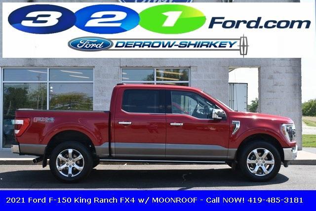 used 2021 Ford F-150 car, priced at $49,529