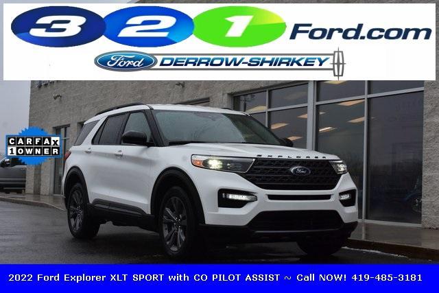 used 2022 Ford Explorer car, priced at $34,981