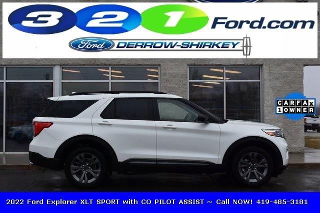 used 2022 Ford Explorer car, priced at $32,750