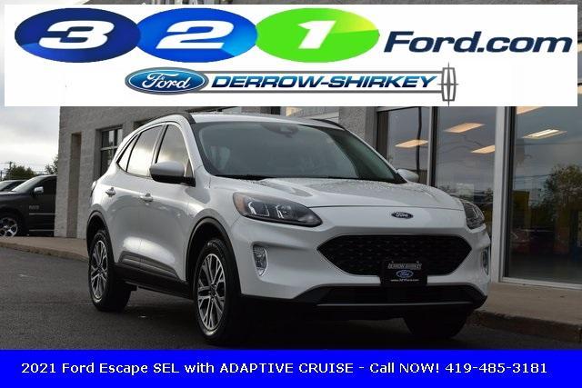 used 2021 Ford Escape car, priced at $18,990