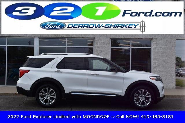 used 2022 Ford Explorer car, priced at $27,923