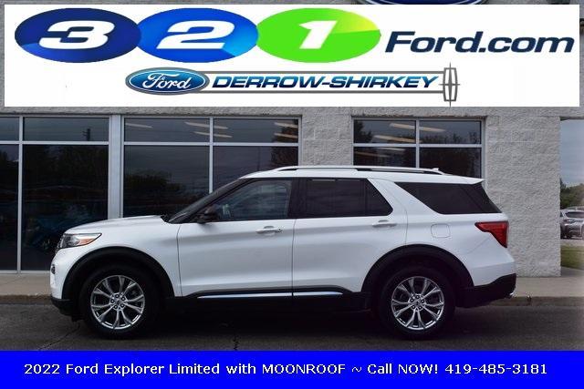 used 2022 Ford Explorer car, priced at $27,923