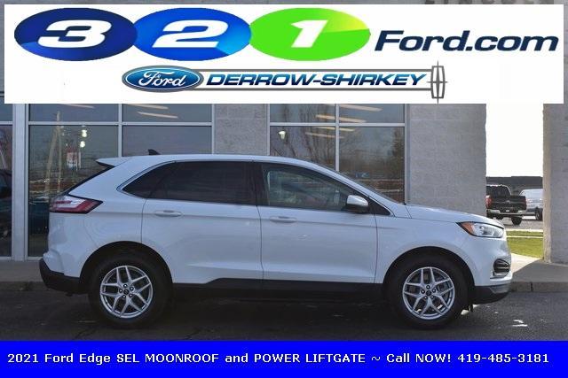 used 2021 Ford Edge car, priced at $24,389