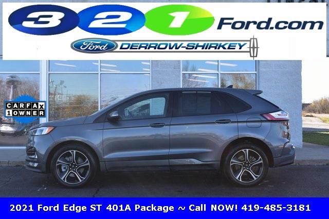 used 2021 Ford Edge car, priced at $31,893