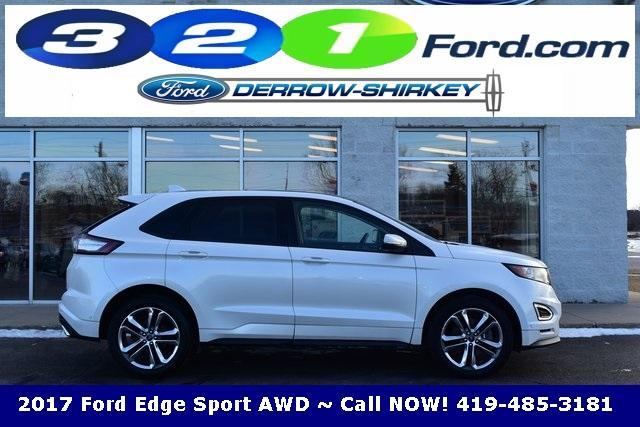 used 2017 Ford Edge car, priced at $15,950