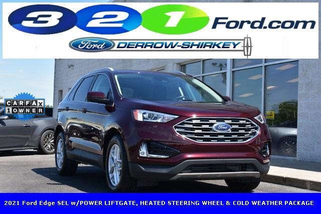 used 2021 Ford Edge car, priced at $25,921