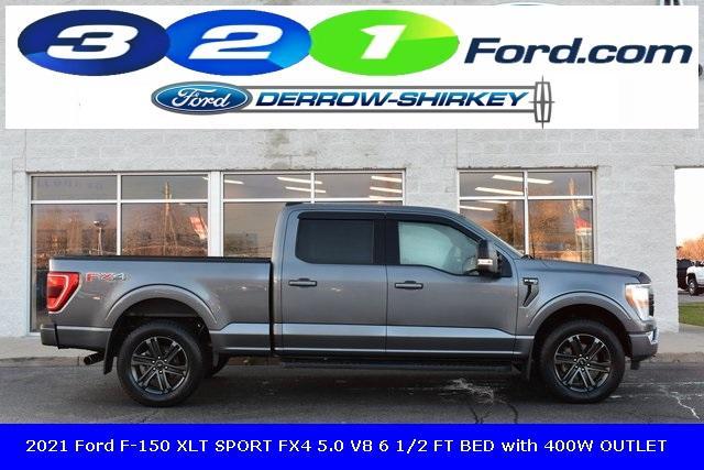 used 2021 Ford F-150 car, priced at $35,471