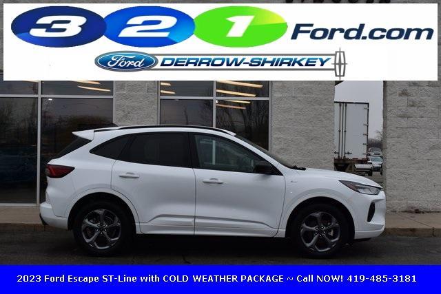 used 2023 Ford Escape car, priced at $20,997