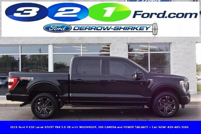 used 2021 Ford F-150 car, priced at $45,270
