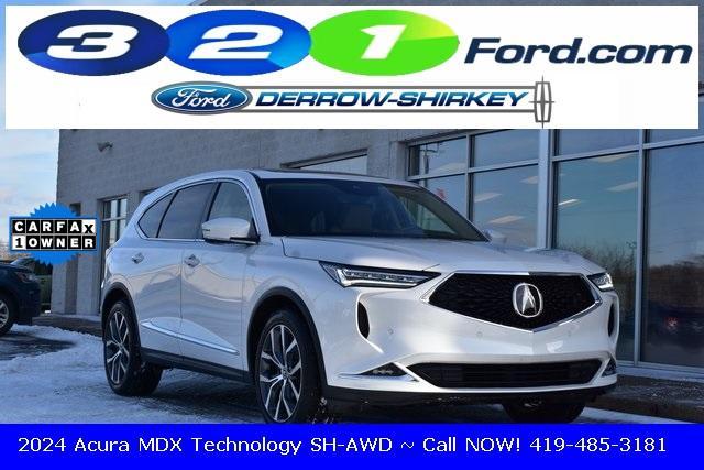 used 2024 Acura MDX car, priced at $45,490